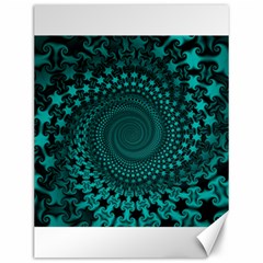 Spiral Abstract Pattern Background Canvas 12  X 16  by Wegoenart