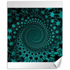 Spiral Abstract Pattern Background Canvas 16  X 20  by Wegoenart