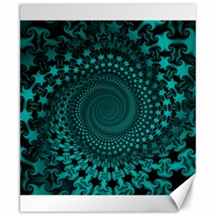 Spiral Abstract Pattern Background Canvas 20  X 24  by Wegoenart