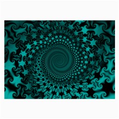 Spiral Abstract Pattern Background Large Glasses Cloth by Wegoenart