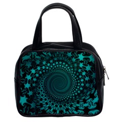 Spiral Abstract Pattern Background Classic Handbag (two Sides) by Wegoenart