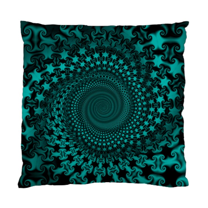 Spiral Abstract Pattern Background Standard Cushion Case (Two Sides)