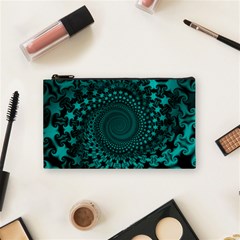 Spiral Abstract Pattern Background Cosmetic Bag (small) by Wegoenart