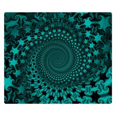 Spiral Abstract Pattern Background Double Sided Flano Blanket (small)  by Wegoenart