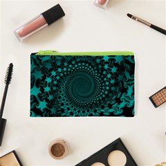 Spiral Abstract Pattern Background Cosmetic Bag (xs) by Wegoenart