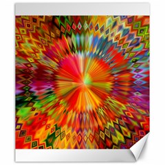 Kaleidoscope Mandala Color Canvas 20  X 24  by Wegoenart