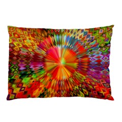 Kaleidoscope Mandala Color Pillow Case (two Sides) by Wegoenart