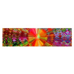 Kaleidoscope Mandala Color Satin Scarf (oblong) by Wegoenart