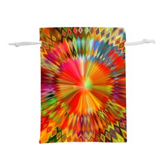 Kaleidoscope Mandala Color Lightweight Drawstring Pouch (m) by Wegoenart