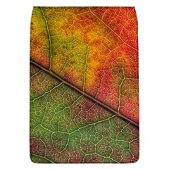 Fall Foliage Color Leaf Veins Removable Flap Cover (l) by Wegoenart