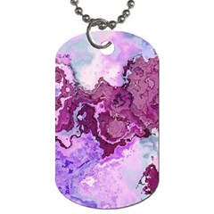 Abstract Texture Background Dog Tag (one Side) by Wegoenart