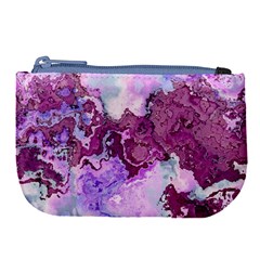 Abstract Texture Background Large Coin Purse