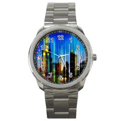 Skyline Frankfurt Christmas Star Sport Metal Watch