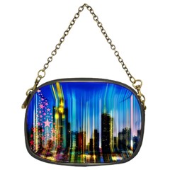 Skyline Frankfurt Christmas Star Chain Purse (Two Sides)