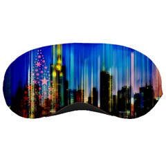 Skyline Frankfurt Christmas Star Sleeping Mask