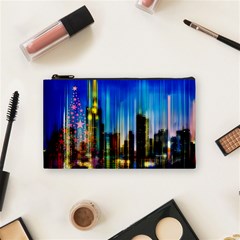 Skyline Frankfurt Christmas Star Cosmetic Bag (Small)