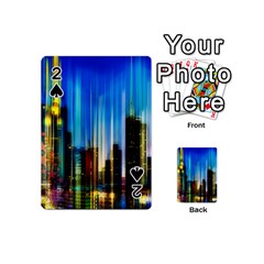 Skyline Frankfurt Christmas Star Playing Cards 54 Designs (Mini)