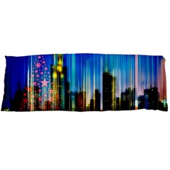 Skyline Frankfurt Christmas Star Body Pillow Case Dakimakura (Two Sides)