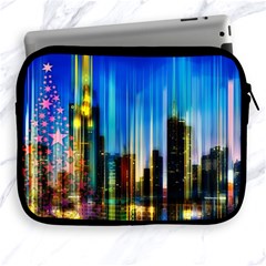 Skyline Frankfurt Christmas Star Apple Ipad 2/3/4 Zipper Cases by Wegoenart