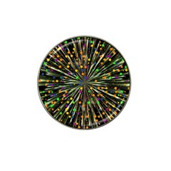 Explosion Abstract Pattern Hat Clip Ball Marker (10 Pack) by Wegoenart