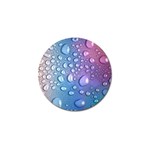 Drop Of Water Rainbow Wet Liquid Golf Ball Marker (10 pack) Front