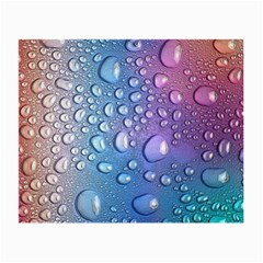 Drop Of Water Rainbow Wet Liquid Small Glasses Cloth by Wegoenart