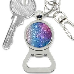 Drop Of Water Rainbow Wet Liquid Bottle Opener Key Chain by Wegoenart