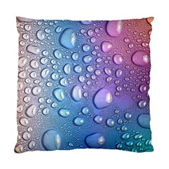 Drop Of Water Rainbow Wet Liquid Standard Cushion Case (two Sides) by Wegoenart