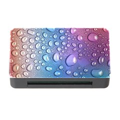 Drop Of Water Rainbow Wet Liquid Memory Card Reader With Cf by Wegoenart