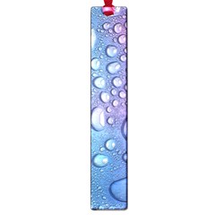 Drop Of Water Rainbow Wet Liquid Large Book Marks by Wegoenart