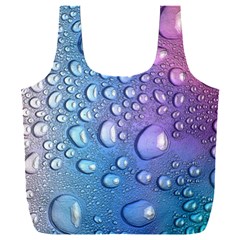 Drop Of Water Rainbow Wet Liquid Full Print Recycle Bag (xxl)