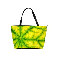 Photosynthesis Leaf Green Structure Classic Shoulder Handbag by Wegoenart