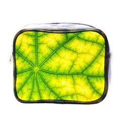 Photosynthesis Leaf Green Structure Mini Toiletries Bag (one Side) by Wegoenart