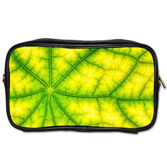 Photosynthesis Leaf Green Structure Toiletries Bag (two Sides) by Wegoenart