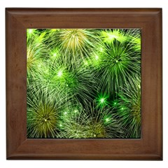 Fireworks Rocket New Year S Day Framed Tile