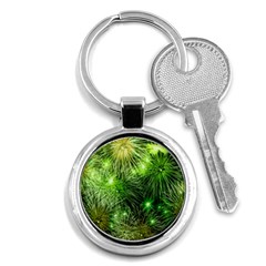 Fireworks Rocket New Year S Day Key Chain (Round)