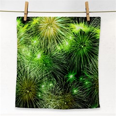 Fireworks Rocket New Year S Day Face Towel by Wegoenart