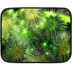 Fireworks Rocket New Year S Day Fleece Blanket (mini) by Wegoenart