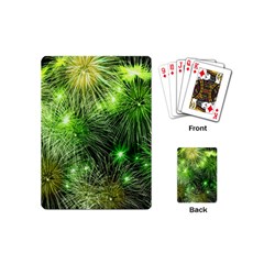 Fireworks Rocket New Year S Day Playing Cards Single Design (Mini)