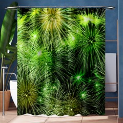 Fireworks Rocket New Year S Day Shower Curtain 60  x 72  (Medium) 