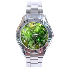 Fireworks Rocket New Year S Day Stainless Steel Analogue Watch