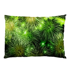 Fireworks Rocket New Year S Day Pillow Case (two Sides) by Wegoenart