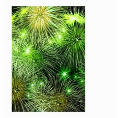 Fireworks Rocket New Year S Day Small Garden Flag (two Sides) by Wegoenart