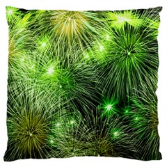 Fireworks Rocket New Year S Day Large Cushion Case (One Side)