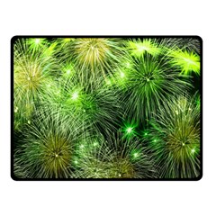 Fireworks Rocket New Year S Day Double Sided Fleece Blanket (Small) 