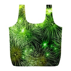 Fireworks Rocket New Year S Day Full Print Recycle Bag (L)