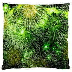 Fireworks Rocket New Year S Day Standard Flano Cushion Case (one Side) by Wegoenart