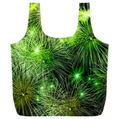 Fireworks Rocket New Year S Day Full Print Recycle Bag (xxl)