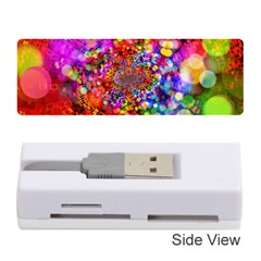 Bokeh Color Light Points Pattern Memory Card Reader (stick) by Wegoenart