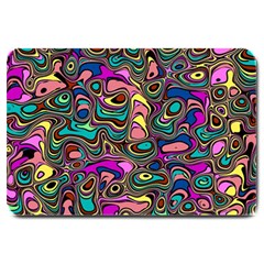 Bending Turn Distort Wave Modern Large Doormat  by Wegoenart